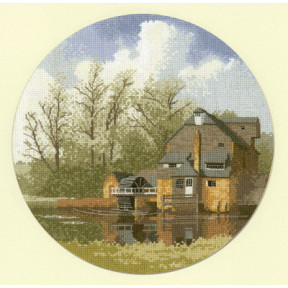 Набор для вышивания крестом Heritage Crafts Watermill H369
