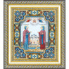 Набор для вышивания бисером Б-1202 Икона Св. Петра и Февронии