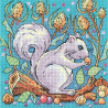 Набор для вышивания крестом Heritage Crafts Grey Squirrel H1383