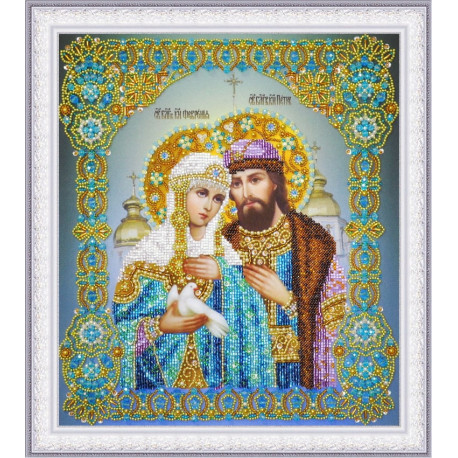 Набір для вишивання бісером Картини Бісером Ікона Святі Петро