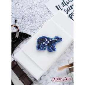 Набор для вышивки бисером украшения на натуральном художественном холсте Абрис Арт Малая медведица AD-068