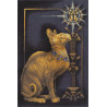 Набор для вышивки крестом Panna К-1067 Скарабей и кошка фото