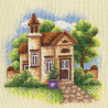 Набір для вишивання хрестиком Panna АД-0444 Будиночок з баштою