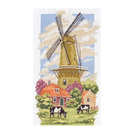 Набор для вышивки крестом Panna ПС-0707 Голландская провинция
