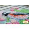 Набор для вышивания бисером Tela Artis НВ-004 Птичка в малине