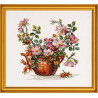 Набір для вишивання Eva Rosenstand Teapot with roses 12-278 фото