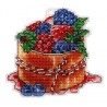 Набор для вышивки крестом Alisena Пироженка – Ягодный десерт