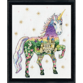 Набор для вышивания Design Works Scenic Unicorn 3374