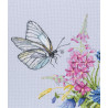 Набір для вишивання RTO Метелик капустянка M759 фото