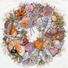 Набір для вишивання Janlynn 023-0359 Seashell Wreath