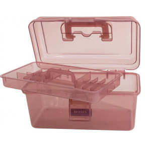Коробка-органайзер М Розовая Bohin (Франция) 98786
