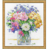 Набір для вишивання Design Works Pastel Floral 3265 фото