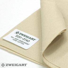 Канва Zweigart 16 (1м. х 1,1 м) бежевая 3251/3740-100