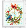 Набір для вишивання хрестом Чудова голка Час Різдва 100-243 фото