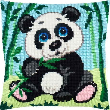 Оригинал вышивки «Панда с бамбуком»