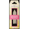 Набір капелюшних голок для шиття Milliners №3/12 (15шт) Bohin