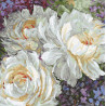 Набор для вышивания LETISTITCH Белые розы LETI 930 фото