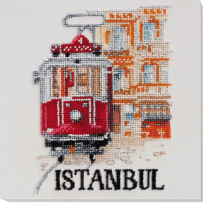 Набор для вышивки бисером на холсте Абрис Арт Стамбул АМВ-058
