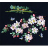 Набір для вишивки стрічками Panna ПС-1081 Яблуневий цвіт фото