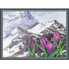 Набор для вышивки крестом Panna Ц-0952 Альпийские цветы фото