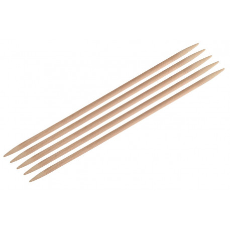 Спиці шкарпеткові 4.50 мм - 20 см Basix Birch Wood KnitPro