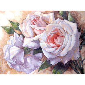 Набір для вишивки хрестиком Dimensions 35247 White Roses