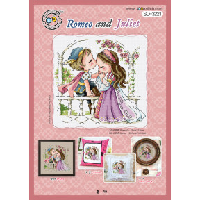 Схема для вишивання нитками хрестиком Soda Stitch Romeo and Juliet