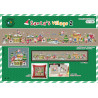 Схема для вышивки нитками крестиком Soda Stitch ''Santa's