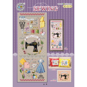 Схема для вишивки нитками хрестиком Soda Stitch SEWING//Шиття SODA Stitch