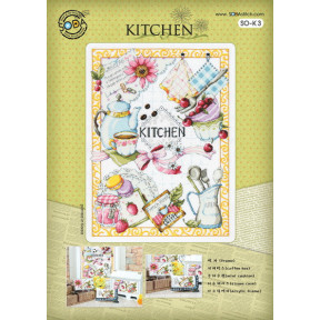 Схема для вишивки нитками хрестиком Soda Stitch KITCHEN