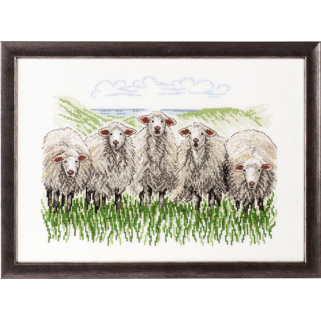 Набор для вышивания Permin (Sheep) 70-7433 фото