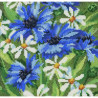 Набір для вишивання Permin (Blue cornflowers) 70-5363 фото