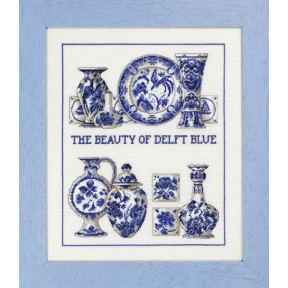 Набор для вышивания Permin Delft blue 70-3441