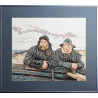 Набір для вишивання Permin Fisherman 70-1490 фото