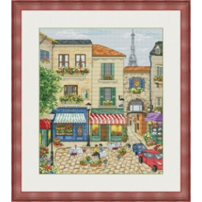 Набор для вышивания крестиком OLanTa Улицы Парижа VN-146