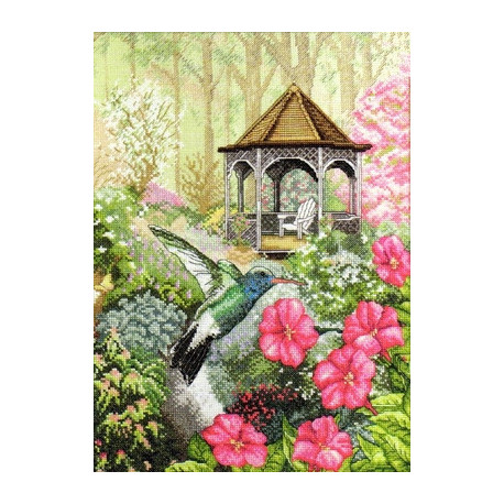 Набор для вышивания Bucilla 45480 Garden Hummingbird фото