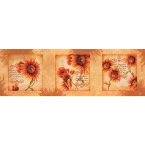 Набір для вишивання Lanarte L34897 Sunflower Triptych