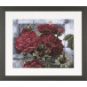 Набір для вишивання Lanarte L35049 Red Roses on Black фото