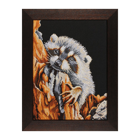 Набор для вышивания Lanarte L35104А Racoon фото