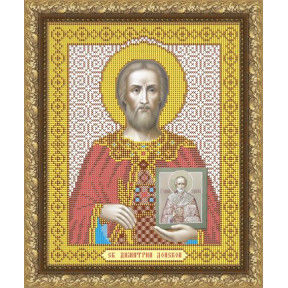 Схема на ткани для вышивания бисером ArtSolo Святой Великий князь Дмитрий Донской  VIA4022