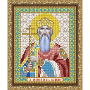 Схема на вишиванні тканини бісером ArtSolo Святий Великий Князь Володимир VIA4024
