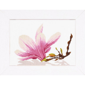 Набор для вышивания PN-0008162 Magnolia Twig with Flower