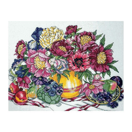 Набір для вишивання Design Works 9831 Floral Medley фото