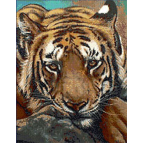 Набір для вишивання Kustom Krafts JW-005 Siberian Tiger