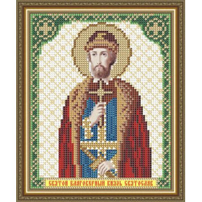 Схема на ткани для вышивания бисером ArtSolo Святой Благоверный Князь Святослав  VIA5174