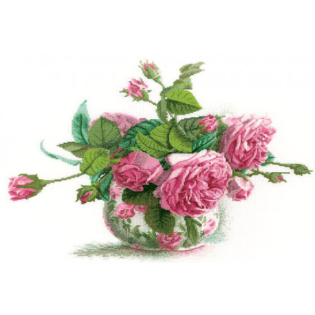 Набір для вишивки RTO M202 Романтичні троянди фото