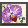 Схема на ткани для вышивания бисером ArtSolo Орхидея VKA4105