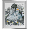 Набор алмазной живописи Dream Art Девочка в ромашках 31495D фото