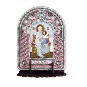Набор для создания иконы с вышитой рамкой-киотом Нова Слобода Пресвятая Богородица Владычица ВК1002