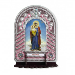 Набор для создания иконы с вышитой рамкой-киотом Нова Слобода Пресвятая Богородица ВК1004
